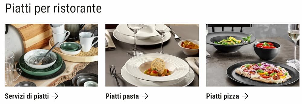 migliori materiali per piatti uso quotidiano_ offerte Lusini

