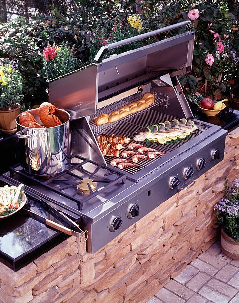 barbecue da giardino