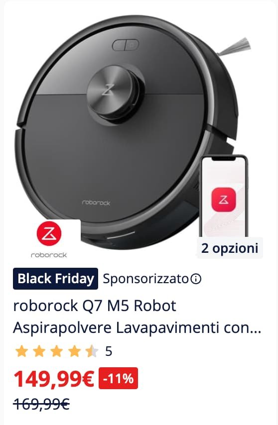 Aspirapolvere Lavapavimenti con Mappatura