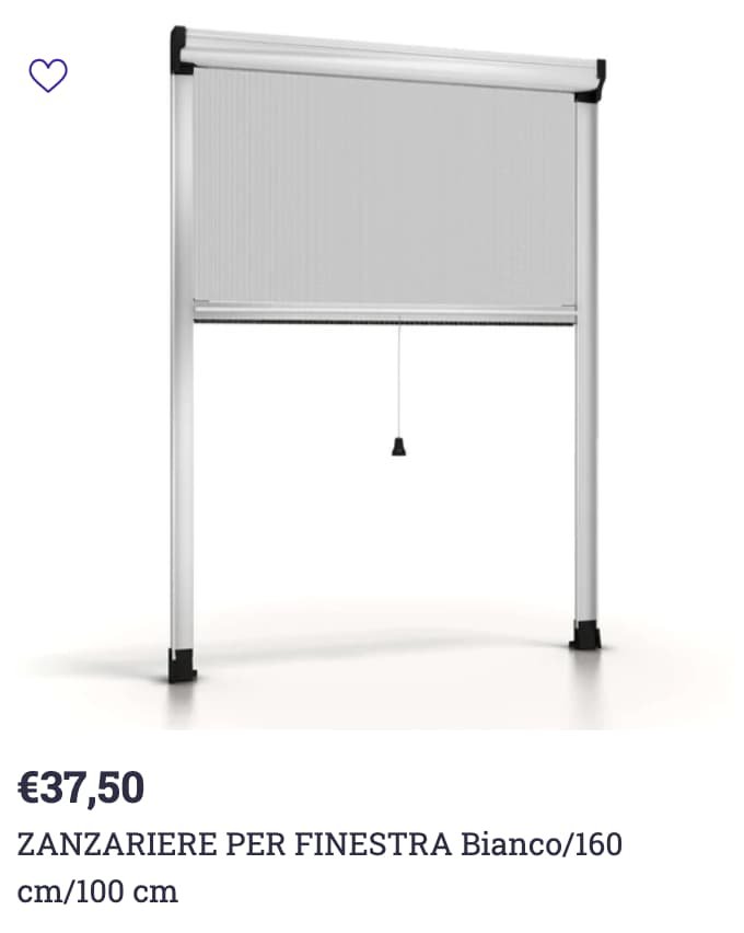zanzariere per finestre