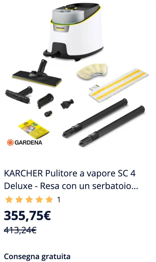 KARCHER Pulitore a vapore