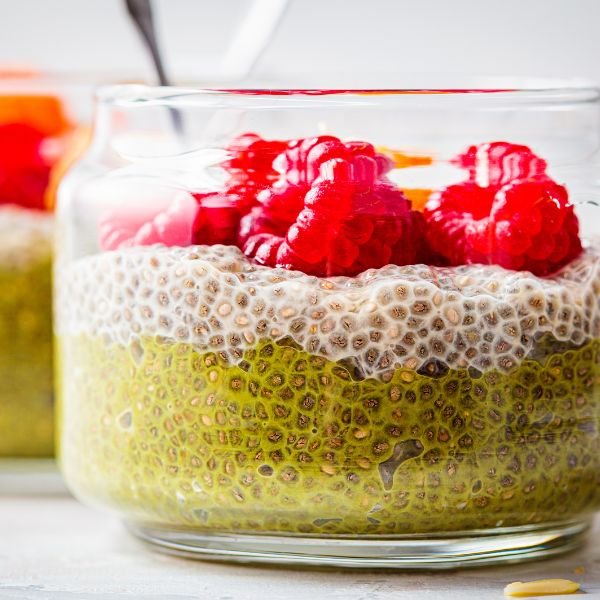 Budino Semplice Ai Semi Di Chia Con Latte E Frutta