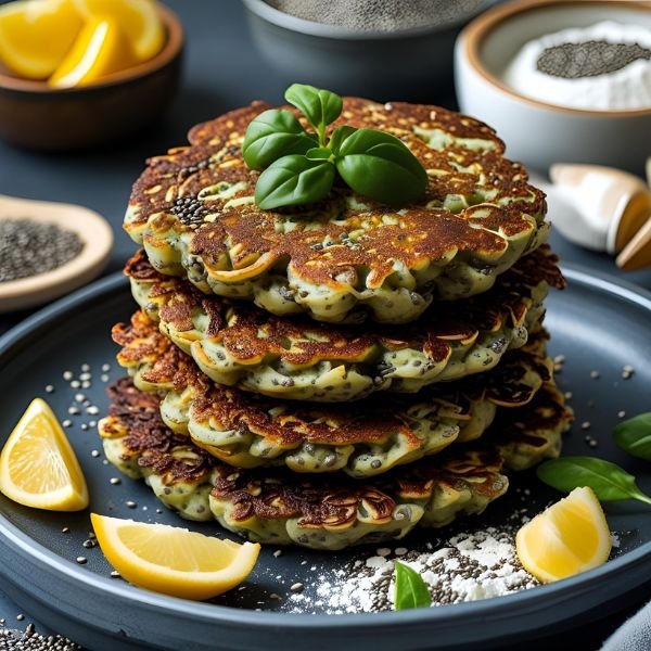 Frittelle Di Farina E Semi Di Chia