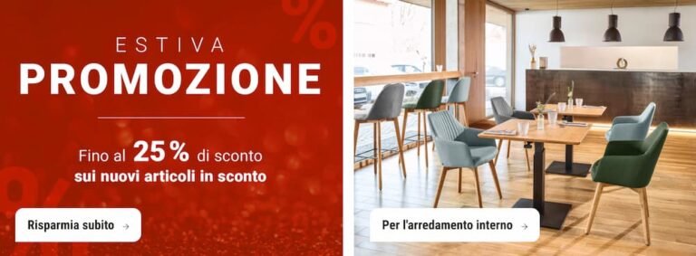 offerte Lusini - Forniture alberghiere e attrezzature ristorazione