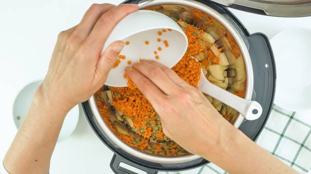 Ricette facili pentola elettrica_Lenticchie in Umido