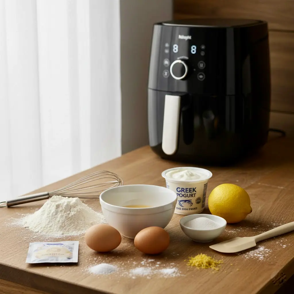 ricetta delle frittelle in friggitrice ad aria