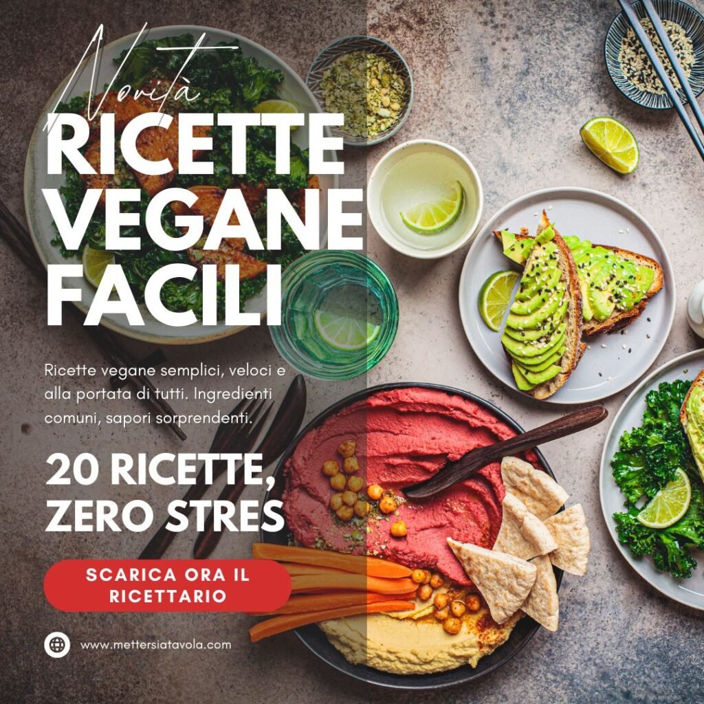 ricette vegane facili ebook con il ricettario